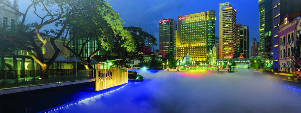 River of Life, near Merdeka Square