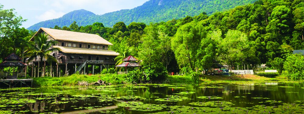 Sarawak Cultural Village longhouse