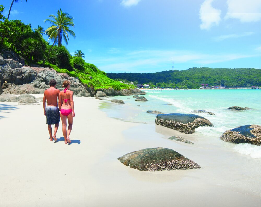 Turquoise waters of the Perhentian Islands